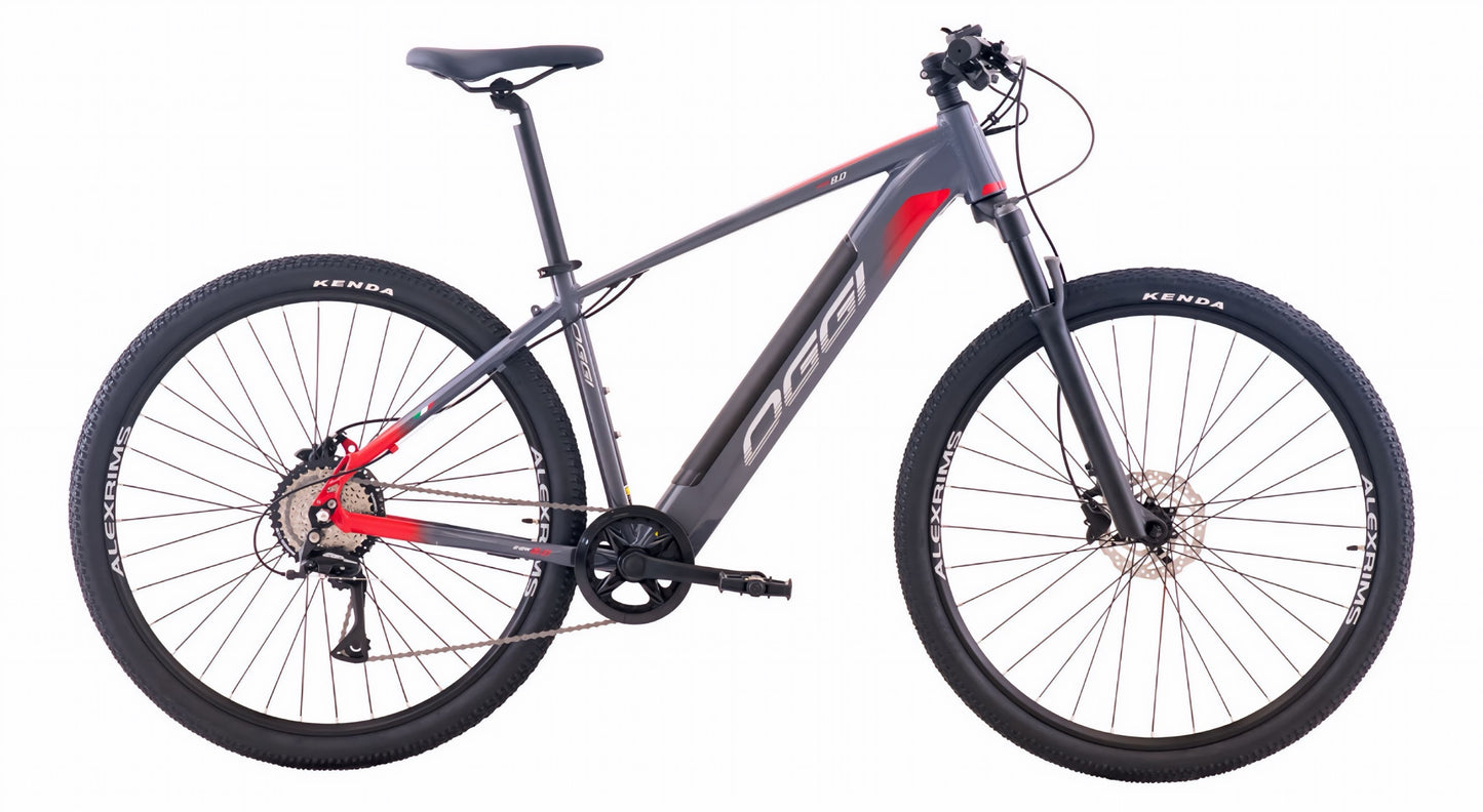 Oggi Big Wheel 8.0 2024 Electric Bike – Acera with Shimano Brakes – Last Units