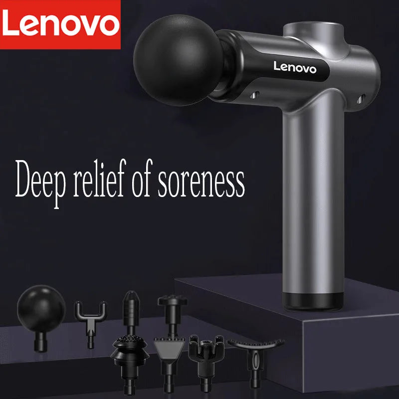 Lenovo Massage Gun, complete kit