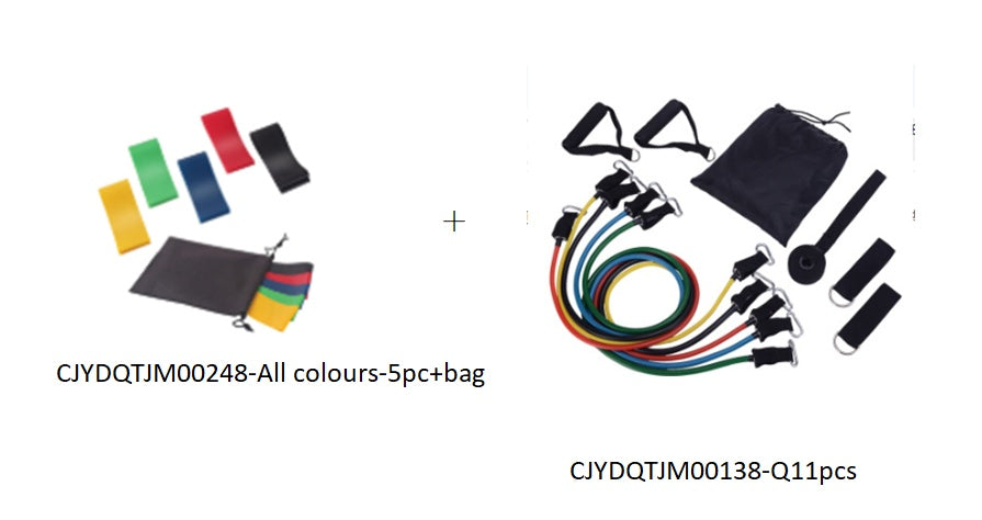 5-Level Resistance Bands for Exercises