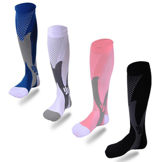 Unisex Compression Socks - Graduated Fit for Running, Travel, and Recovery