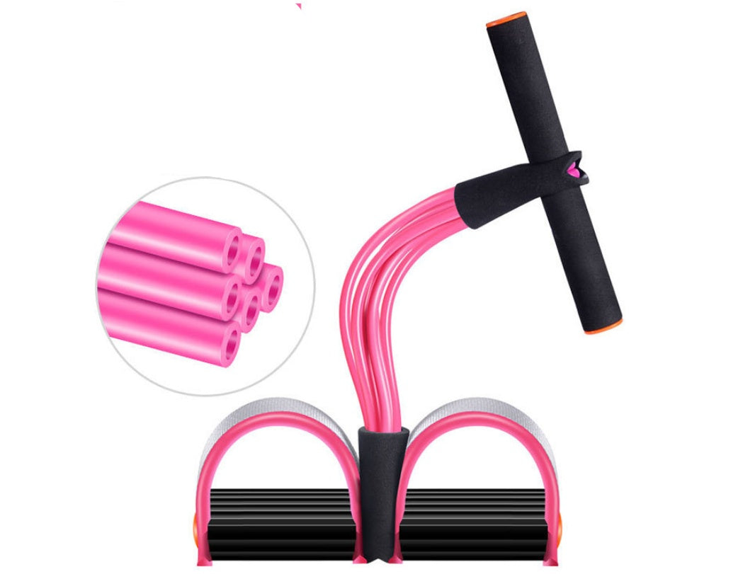 Latex Pedal with Elastic Pull Rope – Fitness Equipment for Bodybuilding and Stretching 