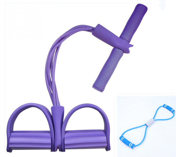 Latex Pedal with Elastic Pull Rope – Fitness Equipment for Bodybuilding and Stretching 