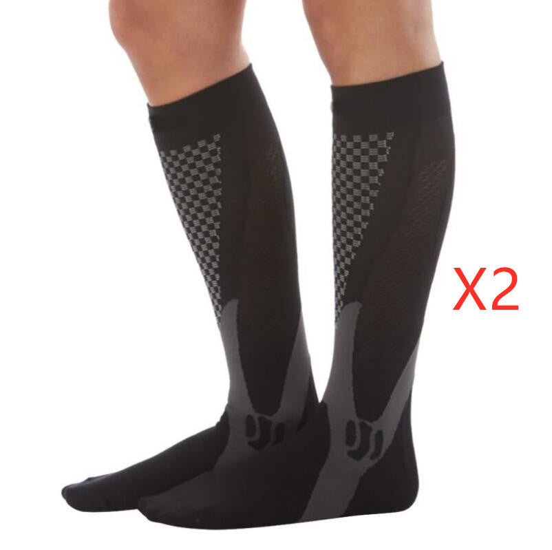 Unisex Compression Socks - Graduated Fit for Running, Travel, and Recovery