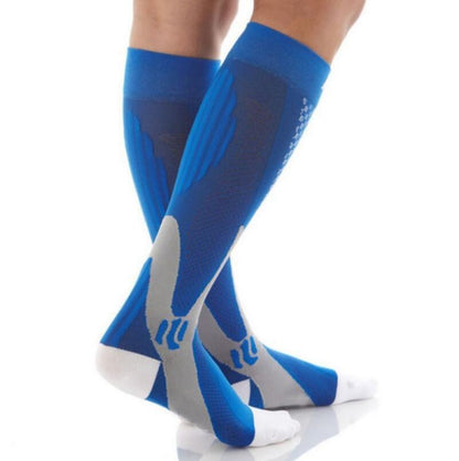 Unisex Compression Socks - Graduated Fit for Running, Travel, and Recovery