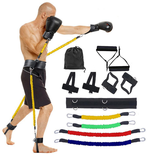Complete training set with ropes