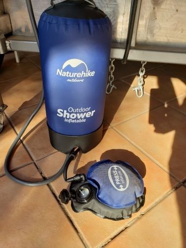 Outdoor shower bag ideal for camping
