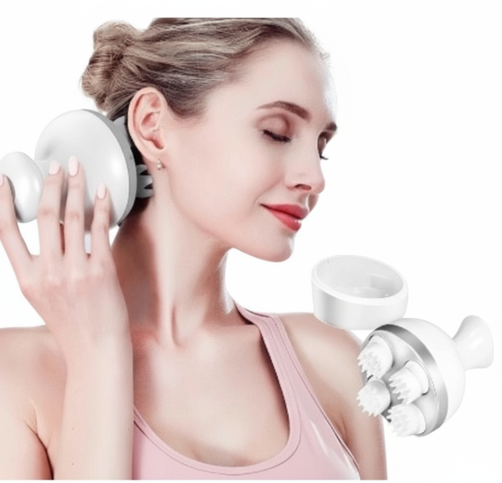 Electric Scalp Massager - Deep Relaxation and Medical Care