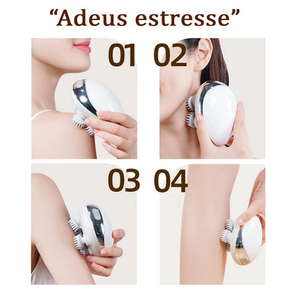 Electric Scalp Massager - Deep Relaxation and Medical Care