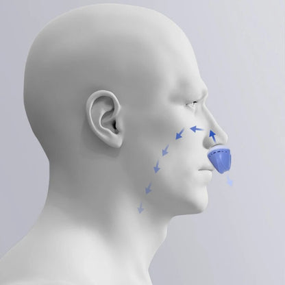 Electric Anti-Snoring Device, wireless and cable-free. 