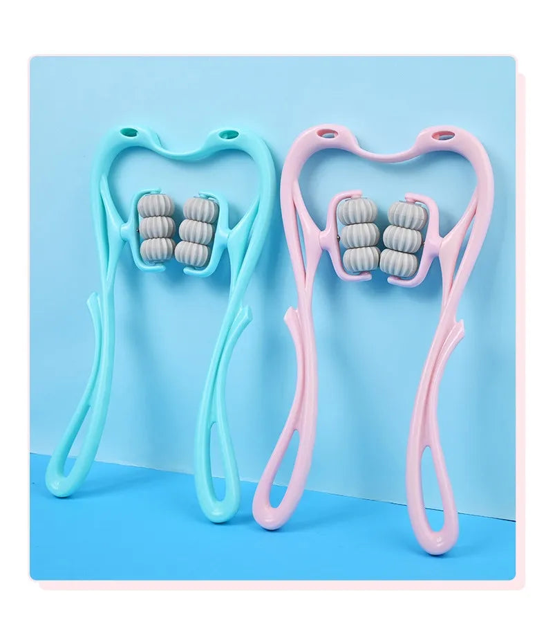 Relaxing neck, shoulder and leg massager