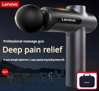 Lenovo Massage Gun, complete kit