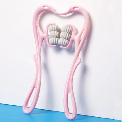 Relaxing neck, shoulder and leg massager