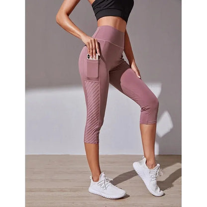 Women's shaping leggings with side pockets