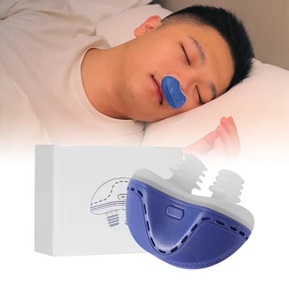 Electric Anti-Snoring Device, wireless and cable-free. 