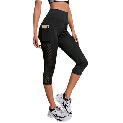 Women's shaping leggings with side pockets