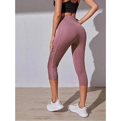 Women's shaping leggings with side pockets