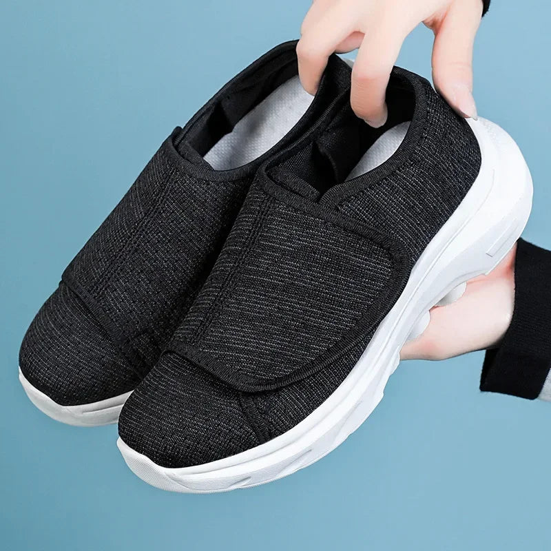 Women's Orthopedic Sneakers with Velcro Closure – Comfort in Your Daily Life – Non-Slip 