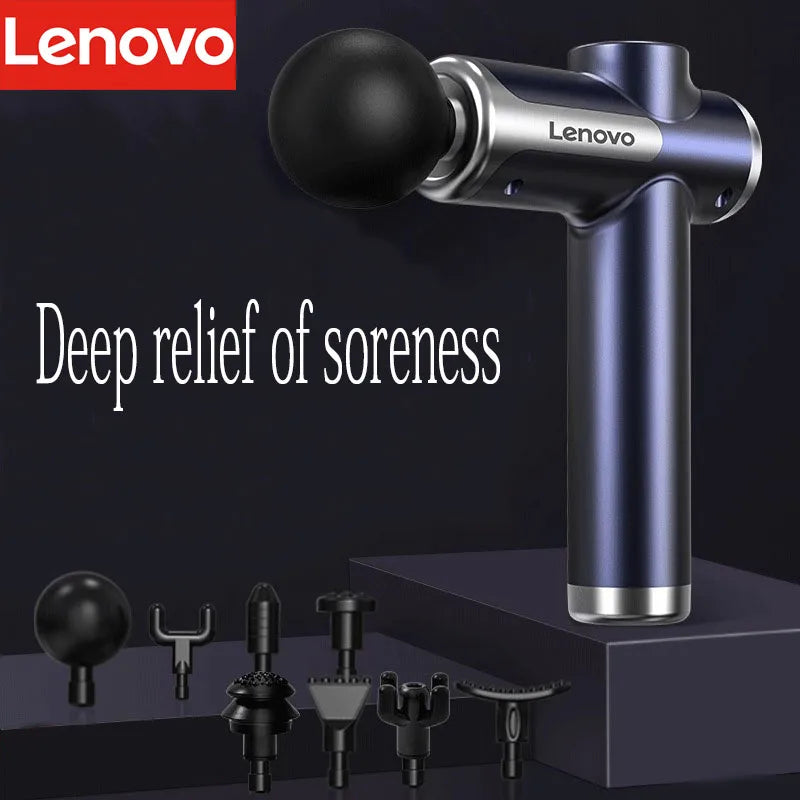 Lenovo Massage Gun, complete kit