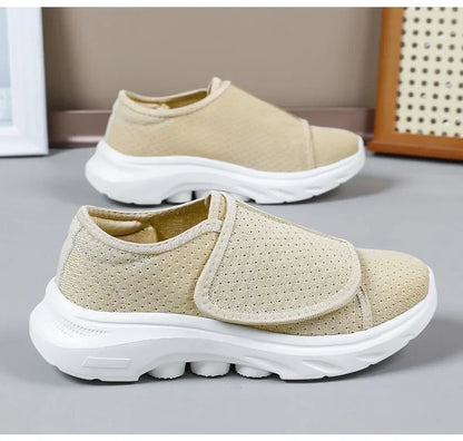 Women's Orthopedic Sneakers with Velcro Closure – Comfort in Your Daily Life – Non-Slip 
