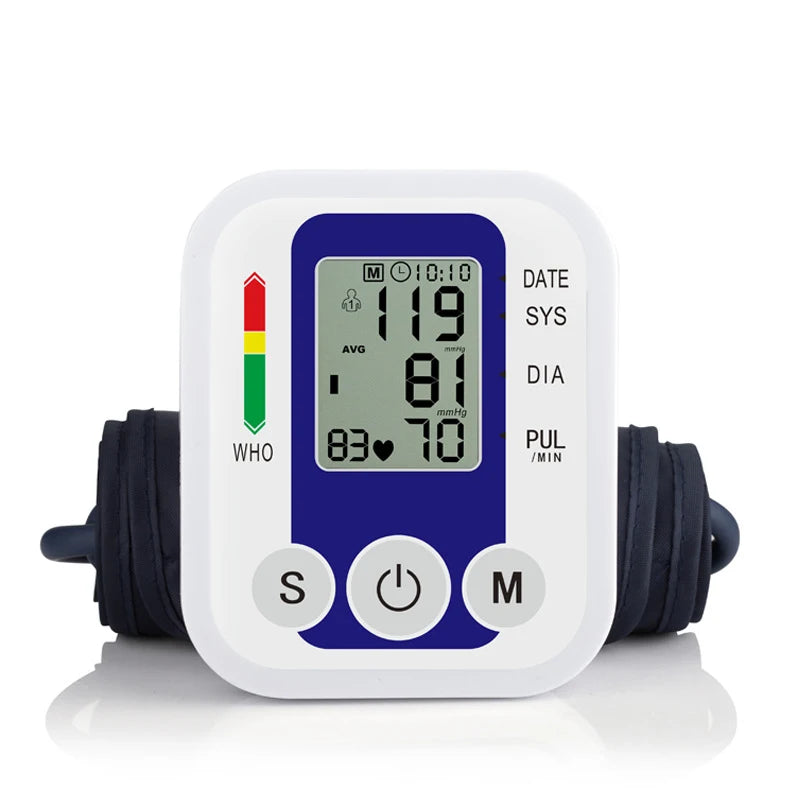 High Precision and Easy to Use Blood Pressure Monitor - Digital Blood Pressure Gauge
