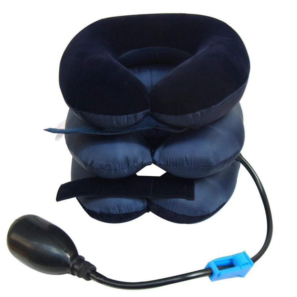 Premium Neck Pillow - Inflatable Cervical Pillow - Easy Storage