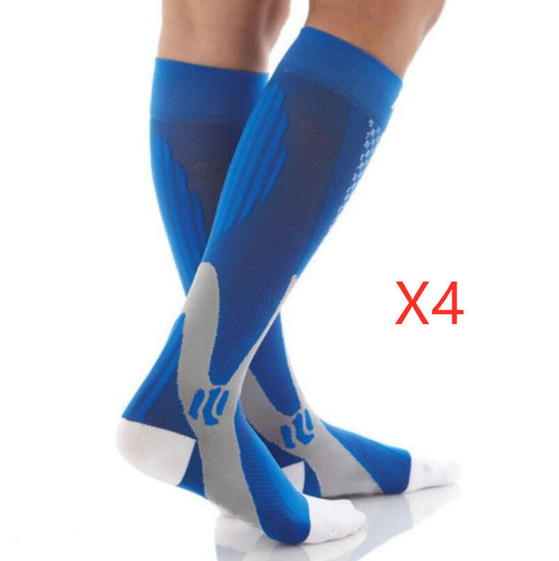 Unisex Compression Socks - Graduated Fit for Running, Travel, and Recovery
