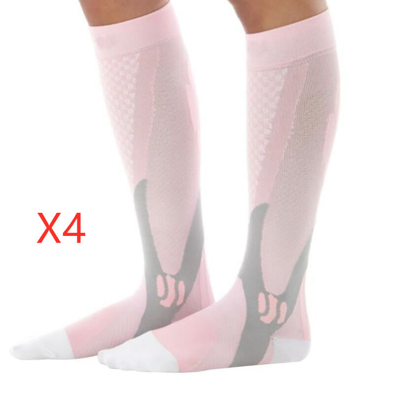 Unisex Compression Socks - Graduated Fit for Running, Travel, and Recovery